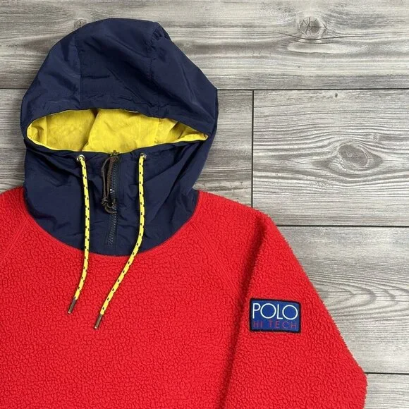 Polo Hi Tech Fleece Hoodie - Picture 2 of 4